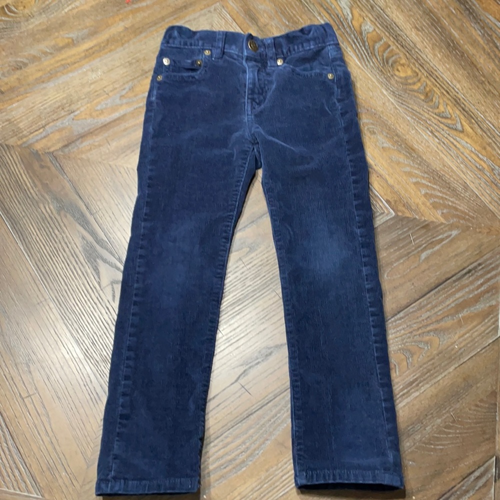 Crewcuts- navy blue corduroy- size 5